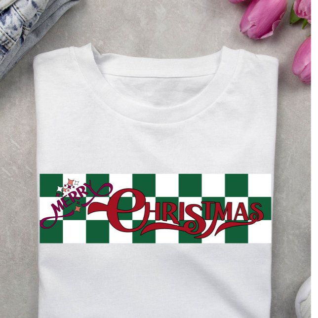 Camiseta Natal Alegre Festa de Natal  (Criador carregado)