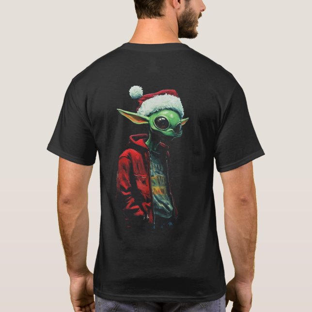 Camiseta Natal Alien (Verso)