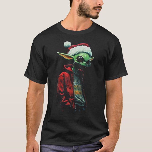 Camiseta Natal Alien (Frente)