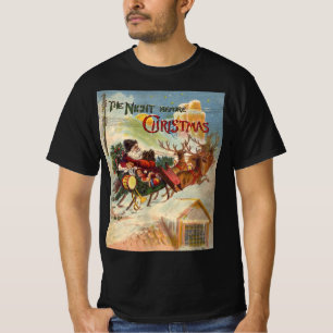 Camiseta Natal Antigo, A Noite Antes do Natal