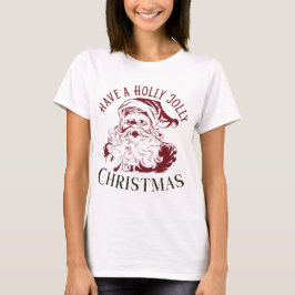 Camiseta Natal Antigo Alegre e Divertido