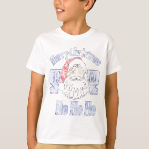 Camiseta Natal Antigo Feliz 1960
