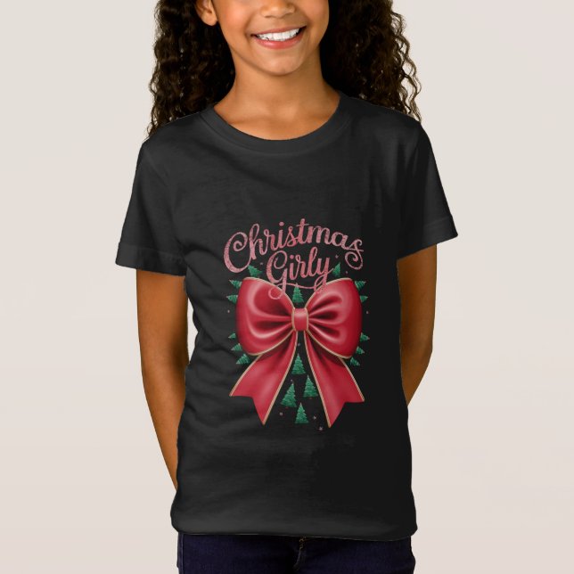 Camiseta Natal Arco de Árvore Girassol Feriado Estético Nat (Frente)