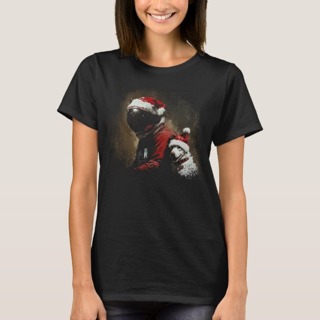 Camiseta Natal Astronauta (Frente)