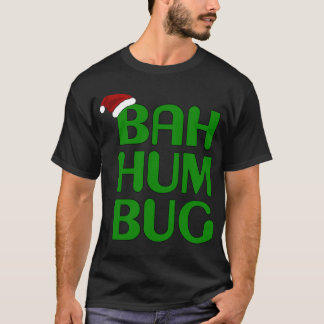 Camiseta Natal Bah Humbug Shirt Art-Xmas Papais noeis de Hu