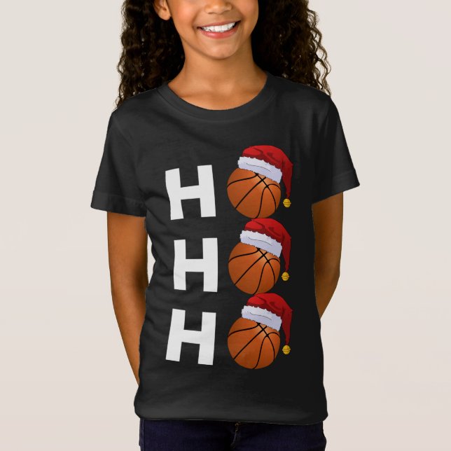 Camiseta Natal Ball Santa Hat Engraçado Xmas (Frente)