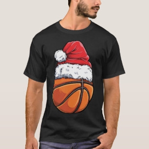 Camiseta Natal Ball Santa Hat Esporte Xmas B