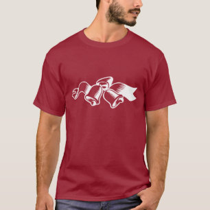 Camiseta Natal Bels do impressão branco