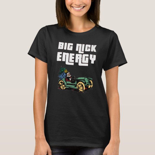 Camiseta Natal Big Nick Energy Premium (Frente)