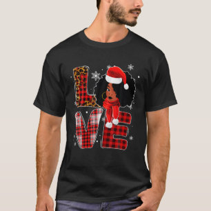 Camiseta Natal Black African Costume Papais noeis Mel