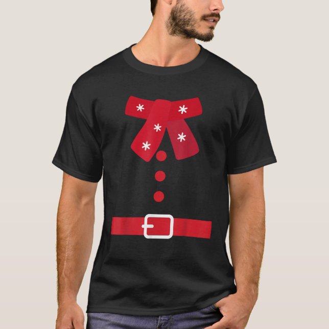 Camiseta Natal Black Tie NYE 2024 Veste-Se No Neckt De Inve (Frente)