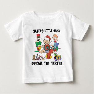 Camiseta Natal bonito do bebê
