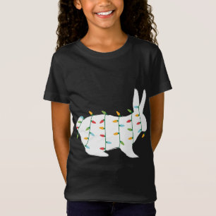 Camiseta Natal bonito para as luzes de Natal Amante de os a