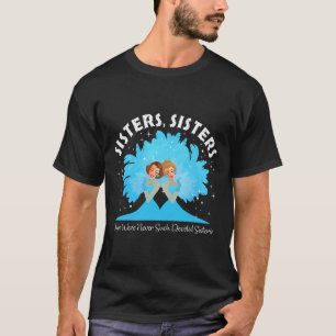 Camiseta Natal Branco das Irmãs Filme 1954 Xmas Neve Pijama