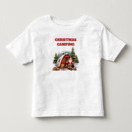 Camiseta Natal Camping Toddler Jersey