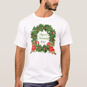 Camiseta Natal canadense