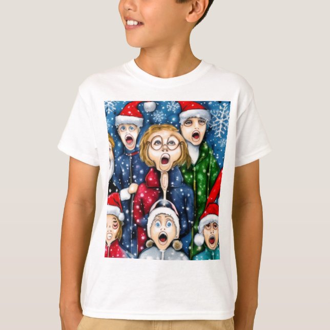 Camiseta Natal Caroling (Frente)