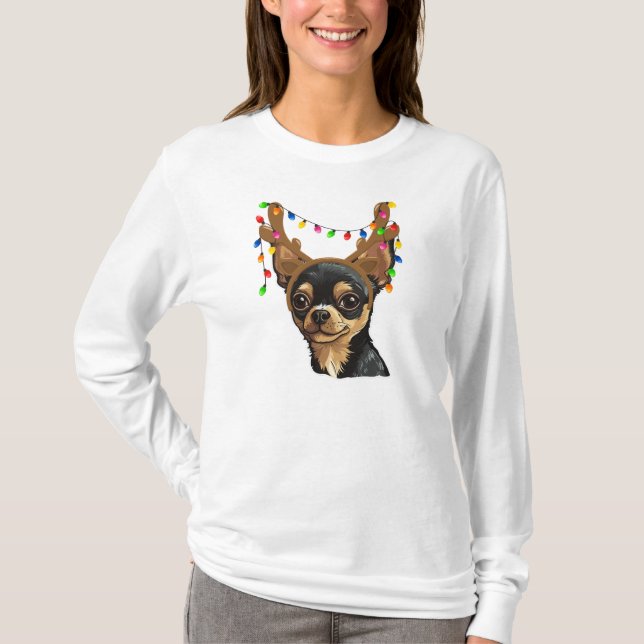 Camiseta Natal Chihuahua (Frente)