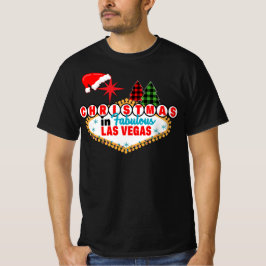 Camiseta Natal Colorido de Las Vegas