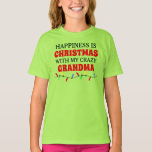Camiseta Natal com a minha avó louca