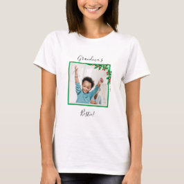 Camiseta Natal com Foto Personalizada da Melhor Amiga da Vo
