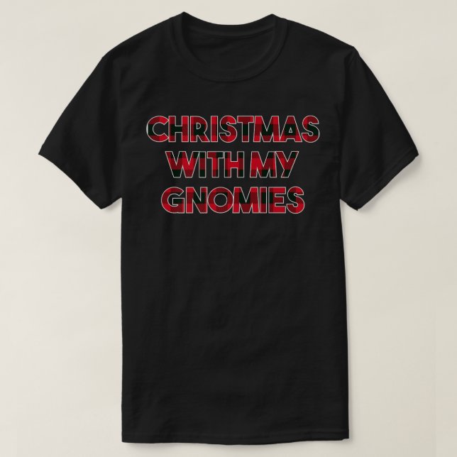 Camiseta Natal Com Meus Amigos Xmas Felizes Natal E (Frente do Design)