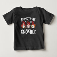 Natal Com Meus Gnomos Búfalo Xadrez Vermelho Gnome