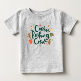 Camiseta Natal Cookie Crew Holiday Baking T Shirt