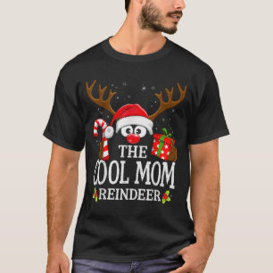 Camiseta Natal Correspondência A Família Da Rena Da Mãe Leg