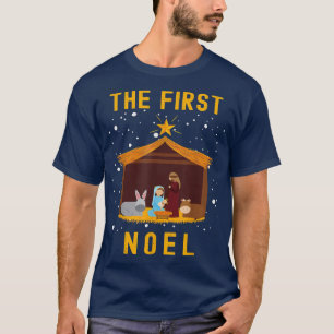 Camiseta Natal Cristão O Primeiro Noel Celebra O N