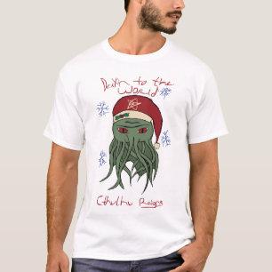 Camiseta Natal Cthulhu1168png1168