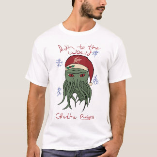 Camiseta Natal Cthulhu1168png1168