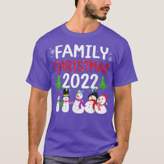 Camiseta Natal da família 2022, Natal da família P