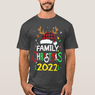 Camiseta Natal da família 2022 presente de Natal feliz