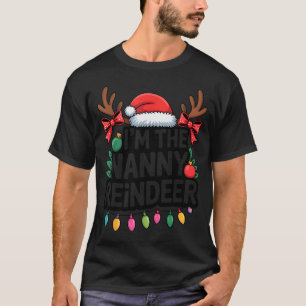Camiseta Natal da Família Correspondente à Nana Rena Adoráv