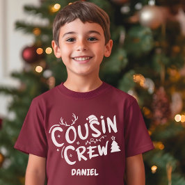 Camiseta Natal da Família Cousin Crew