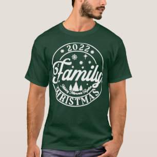 Camiseta Natal da Família de Combinação 2022 Xmas 3