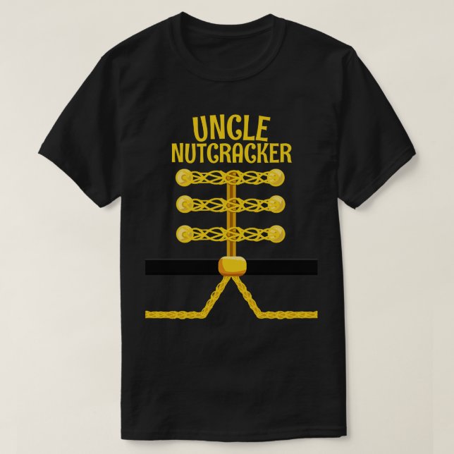 Camiseta Natal da Família de Combinação do Cio Nutcracker (Frente do Design)