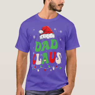 Camiseta Natal da Família de Pais Claus Elf Correspondente