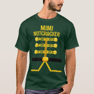 Camiseta Natal da Família MIMI Nutcracker Matching