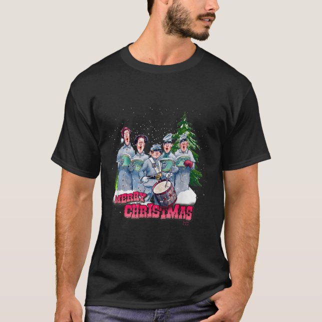 Camiseta Natal da Guerra Civil Divertida (Frente)