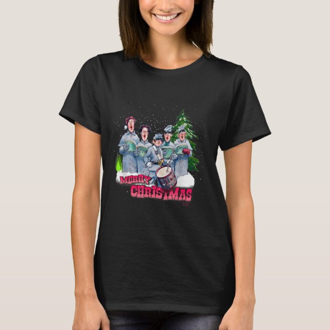 Camiseta Natal da Guerra Civil Divertida (Frente)