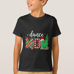 Camiseta Natal da Mãe de Dança Plaid de Búfalo Leopardo Cha