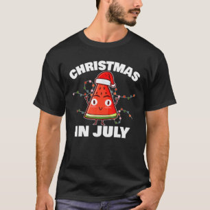 Camiseta Natal Da Melancia Em Julho, Árvore De Natal Verão