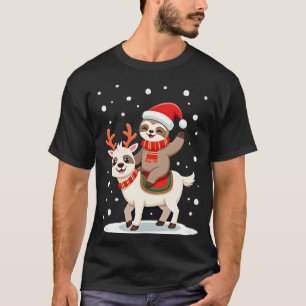 Camiseta Natal da Preguiça Alpaca (4)
