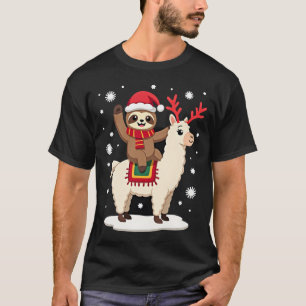 Camiseta Natal da Preguiça do Alpaca (1)