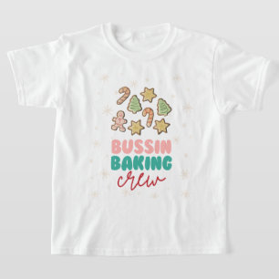 Camiseta Natal da tripulação de Bussin Baking