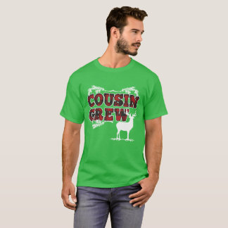 Camiseta Natal da xadrez do grupo do primo