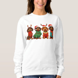 Camiseta Natal Dachshund