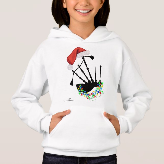 Camiseta Natal Dançarino das Terras Altas Escocesas (Frente)
